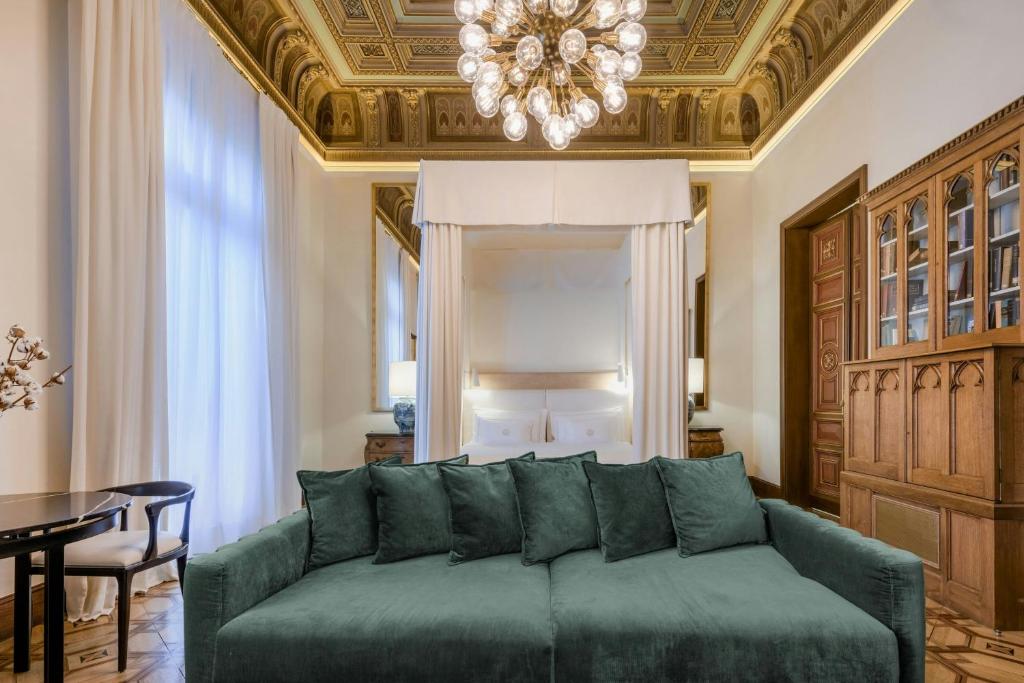 Cotton House Hotel library