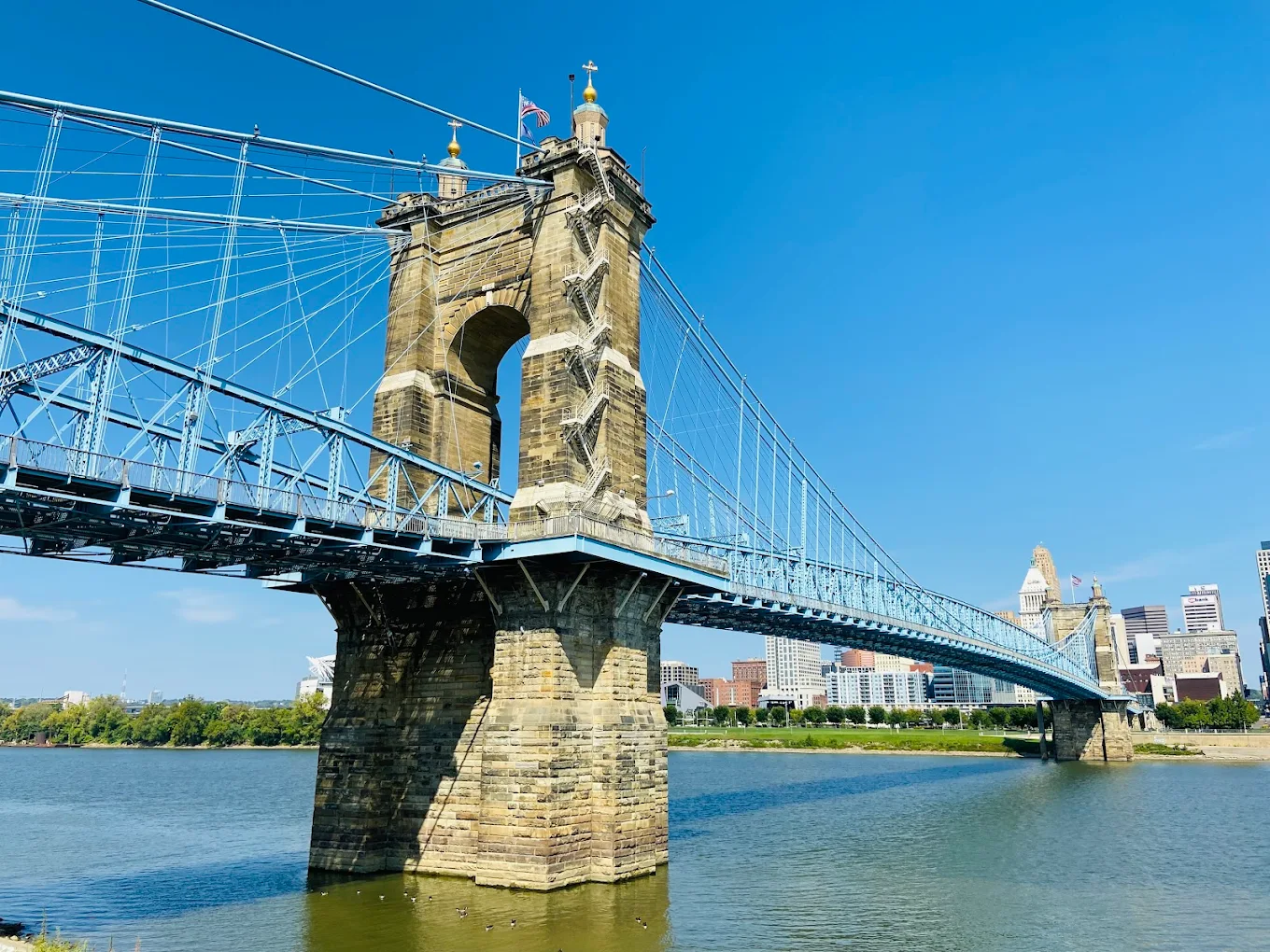 Roebling Bridge daytime
