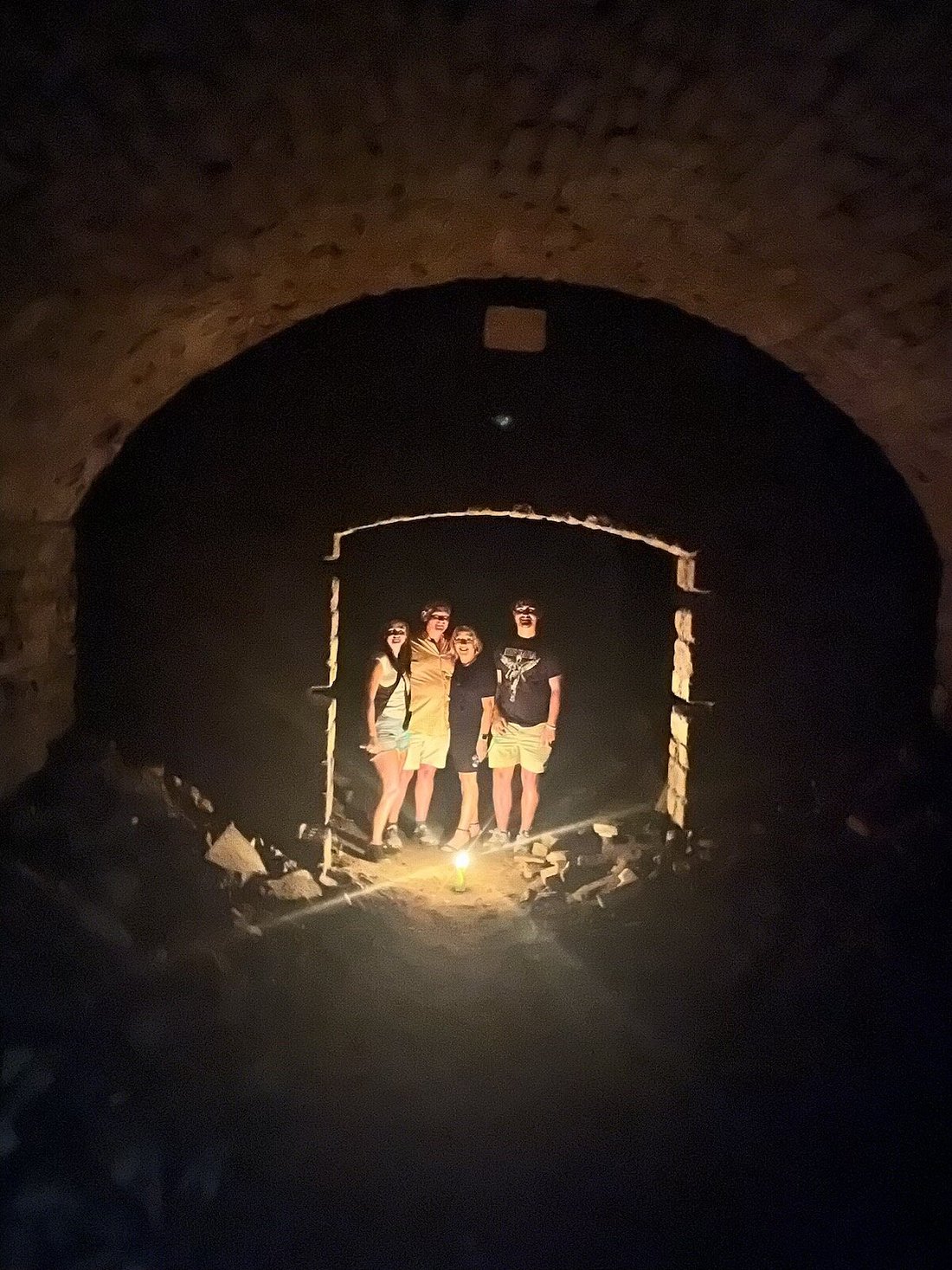 Nighttime haunted tour