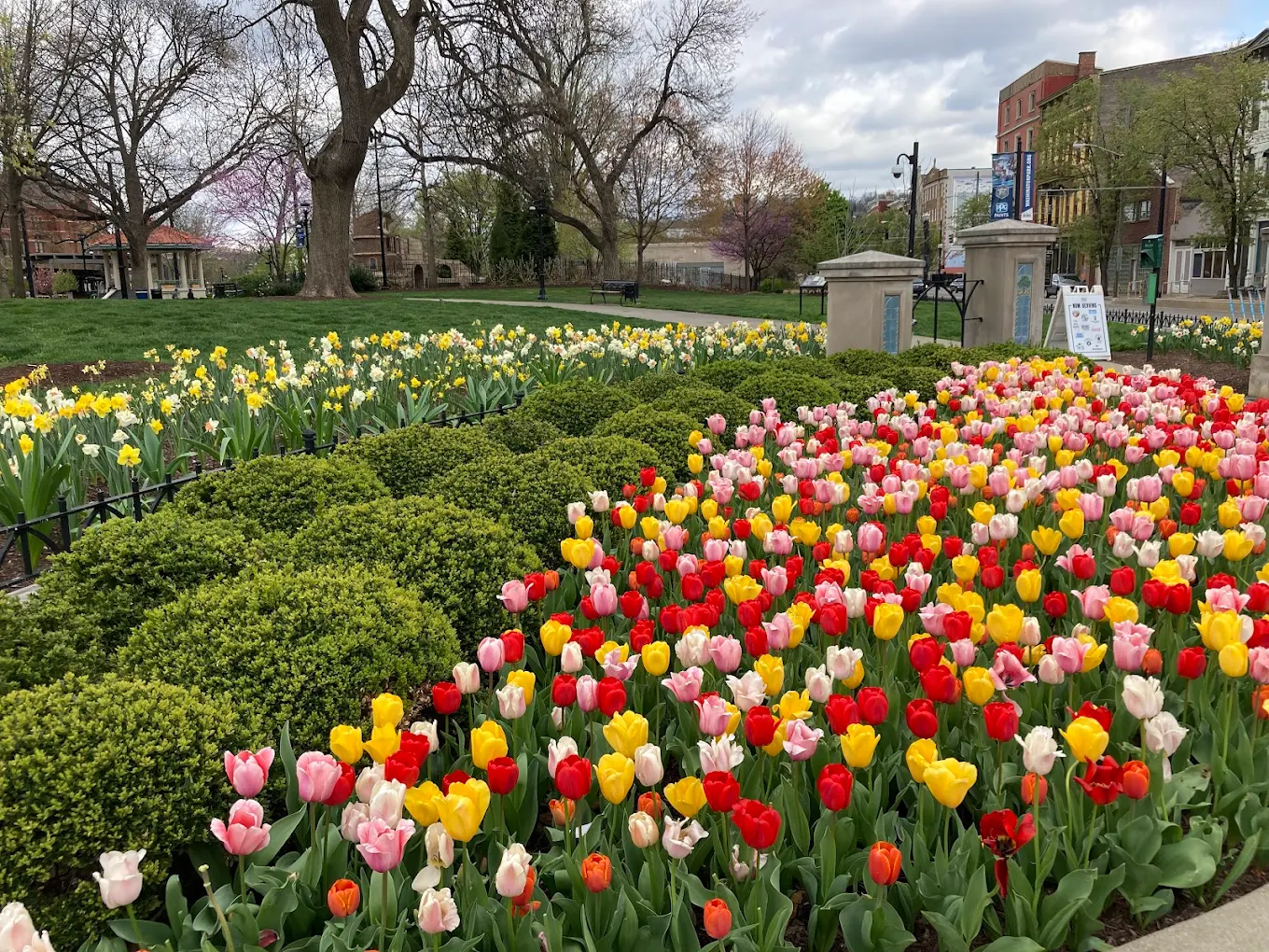 Interactive water feature