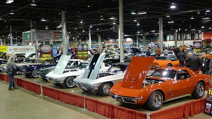 Muscle car show