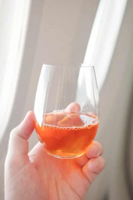 JAL Business Class Review Alcohol