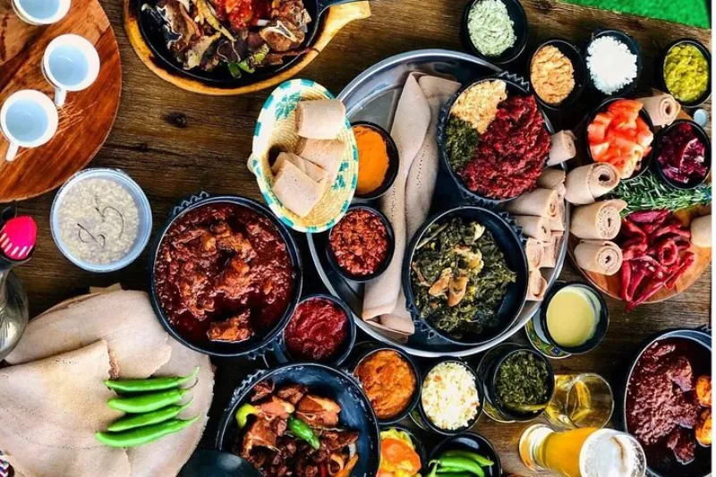 Addis Ababa Culinary Walking Tour Food