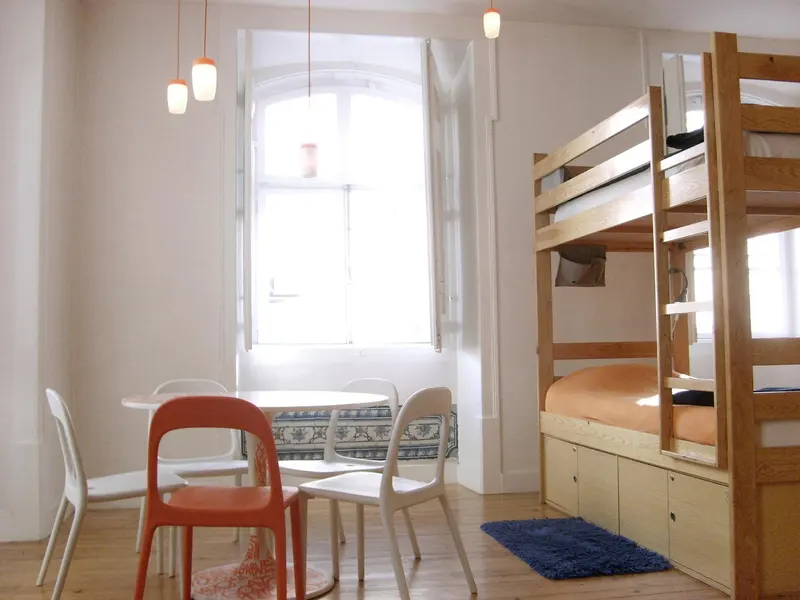 Lisbon Lounge Hostel common area