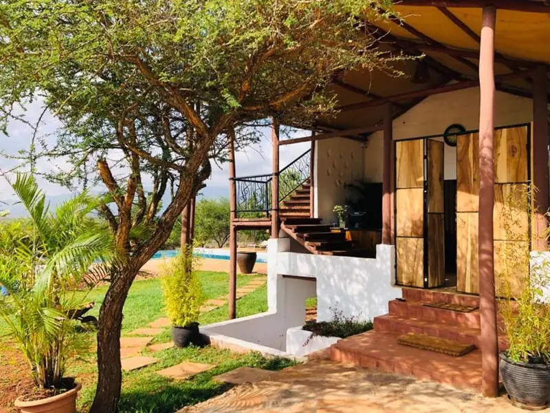 Ol Donyo Lodge star bed suite