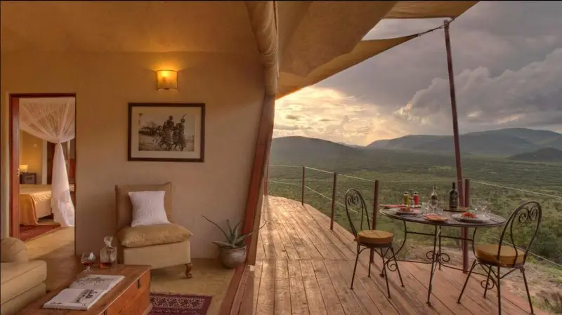 Saruni Samburu villa interior
