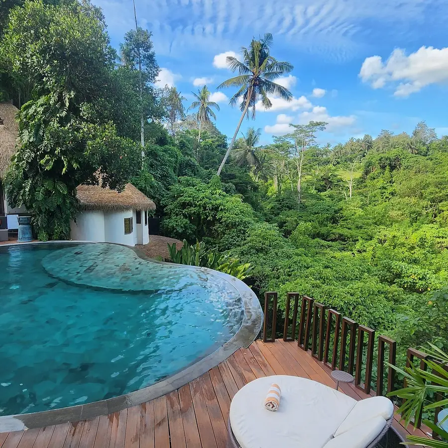 Tanadewa Resort Ubud villa pool