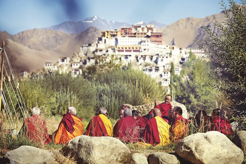 Chamba Camp Mountain Views