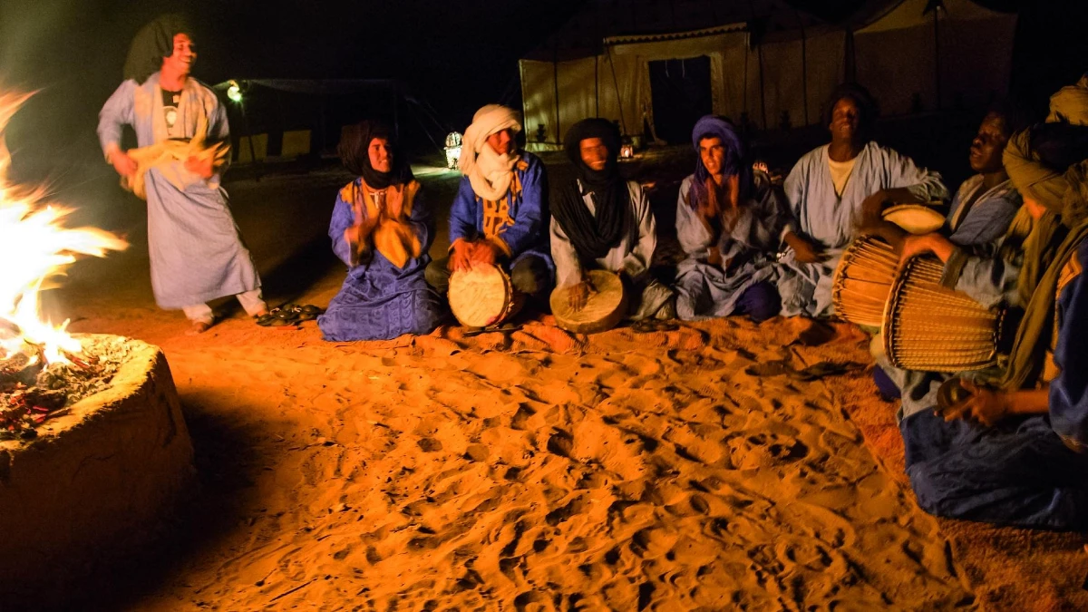 Erg Chigaga Tent Interior