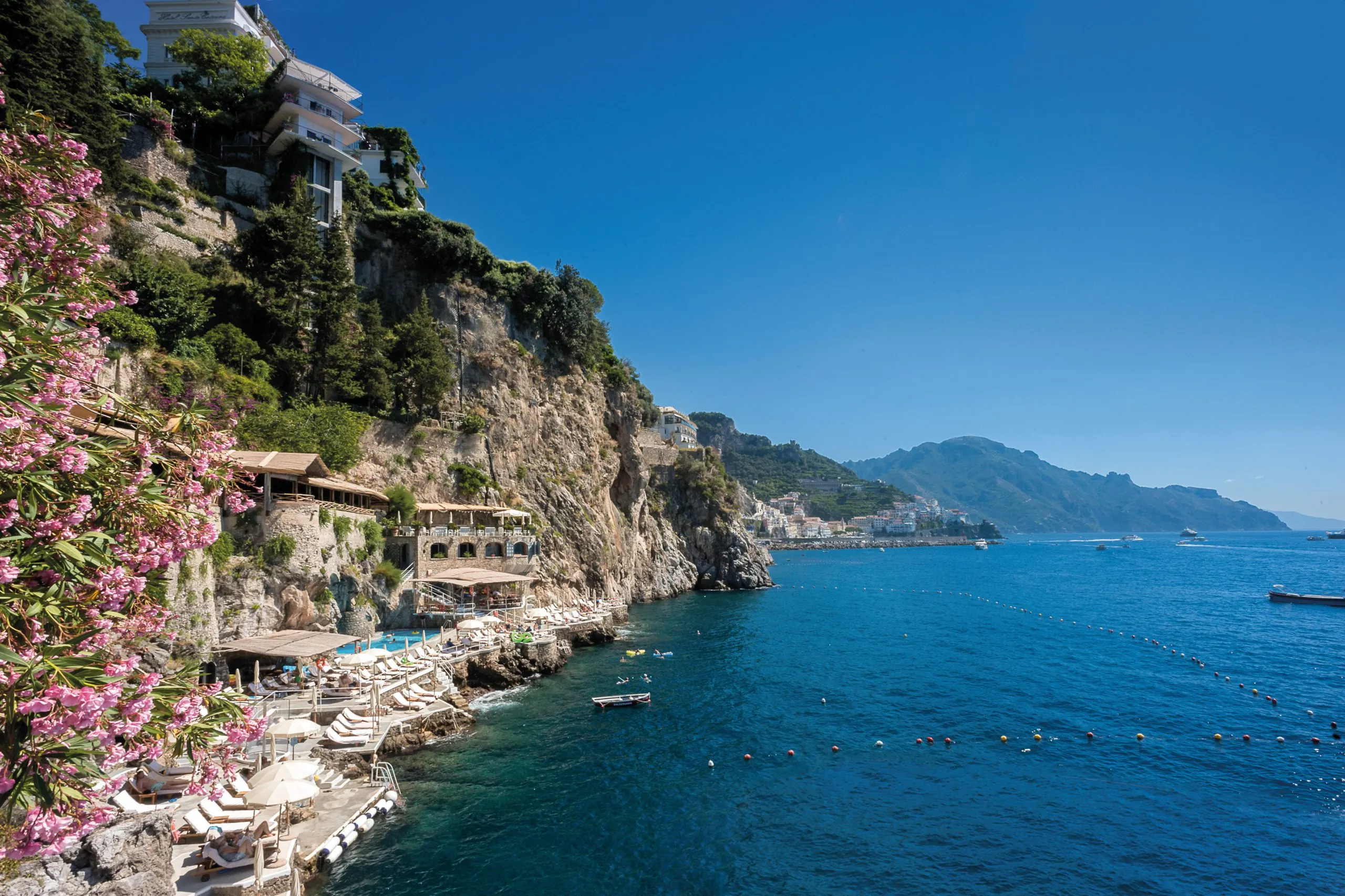 Santa Caterina Hotel Cliffside View