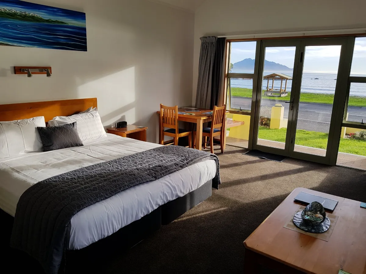 The Anchor Inn Beachfront Motel Kaikoura Ocean View