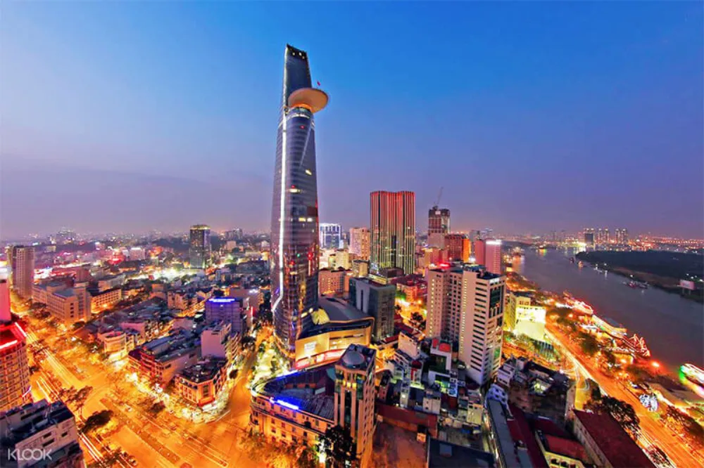 District 1 Ho Chi Minh City - city center and tourist area