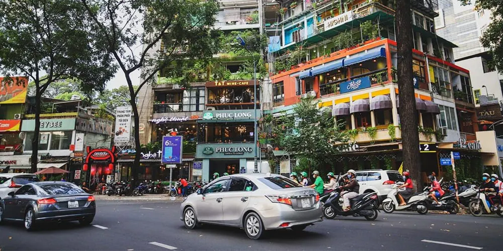 District 3 Ho Chi Minh City - residential neighborhood