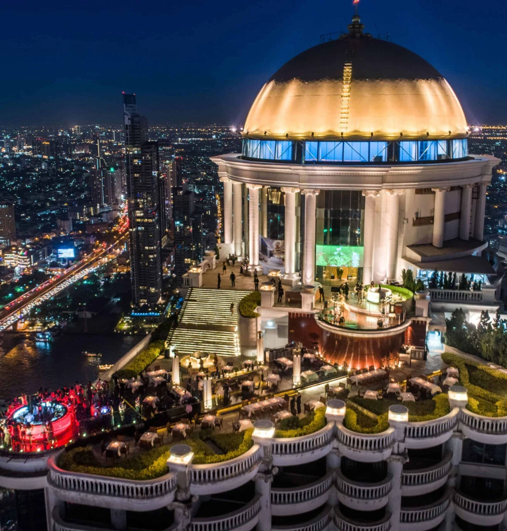 Sky Bar at Lebua best rooftop bar in Bangkok