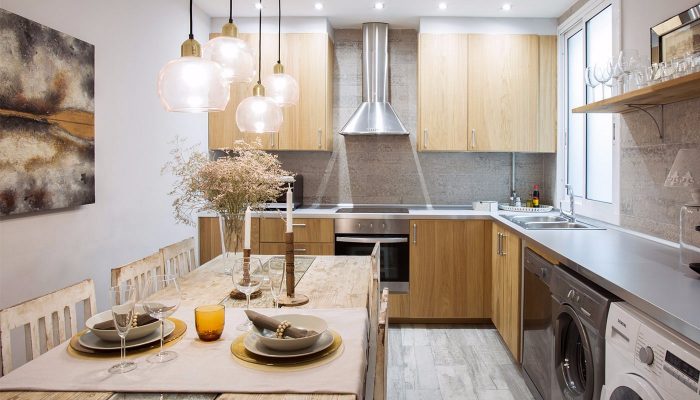 BCN Rambla Catalunya Apartments kitchen long stay Barcelona