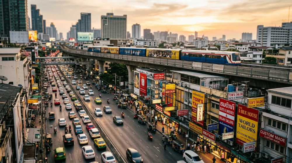 Bangkok Tailoring Districts