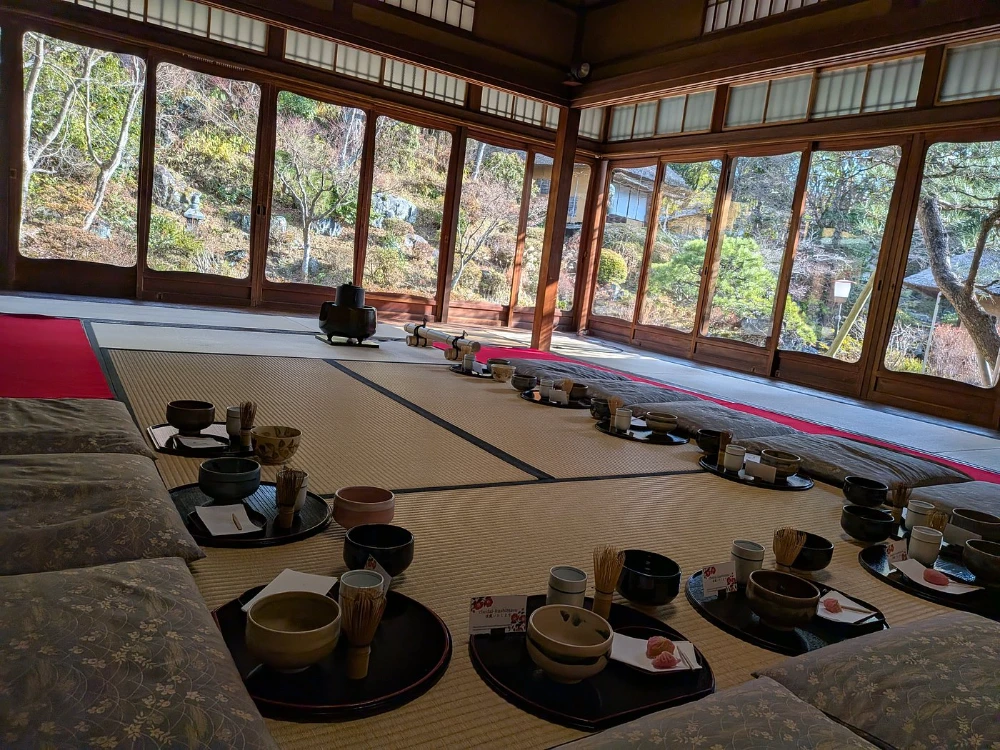 Tea Ceremony Garden View