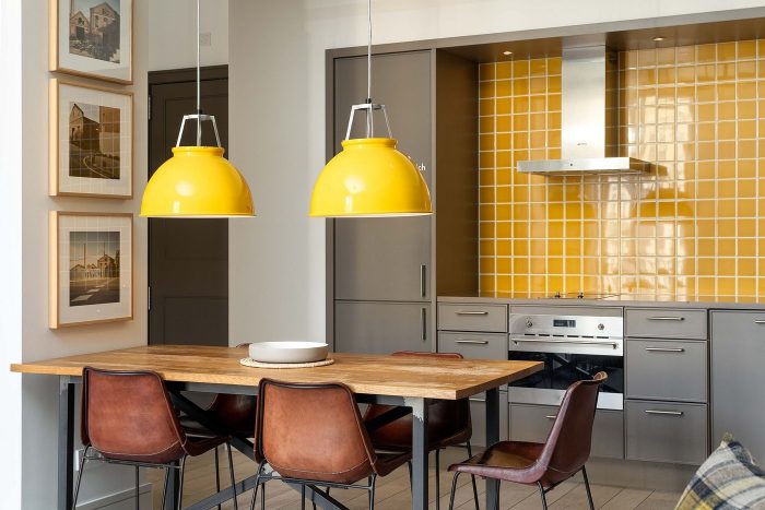 Midtown Apartments modern interior workspace Barcelona