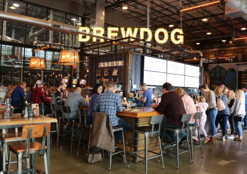 BrewDog DogHouse hotel exterior Columbus Ohio
