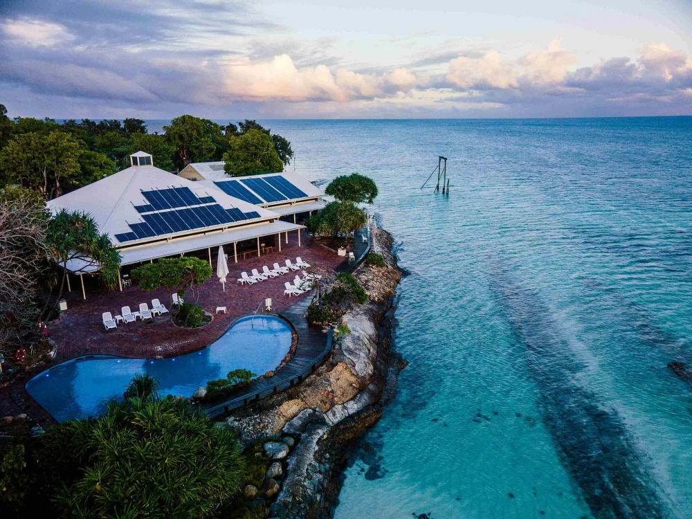 Heron Island Resort Great Barrier Reef Australia coral cay