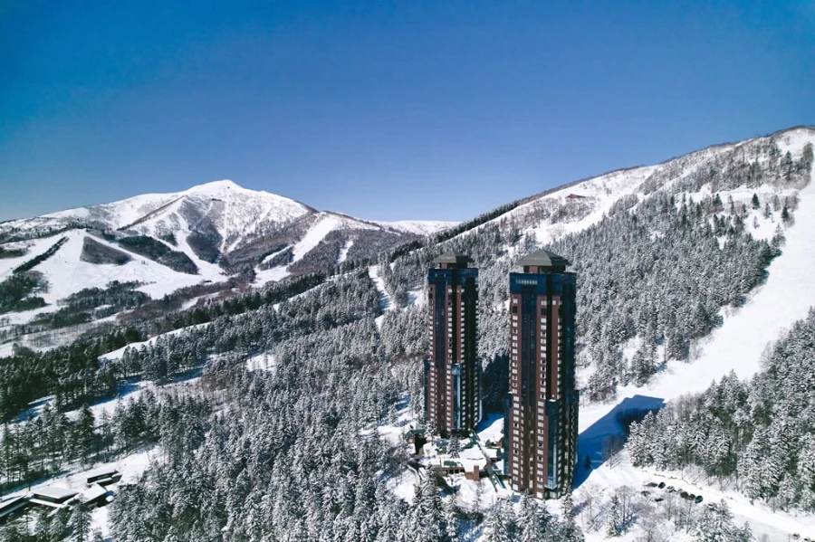 Hoshino Resorts RISONARE Tomamu all-suite interior private sauna Hokkaido