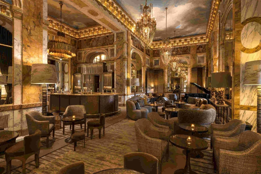 Hotel de Crillon Les Ambassadeurs Paris dining room