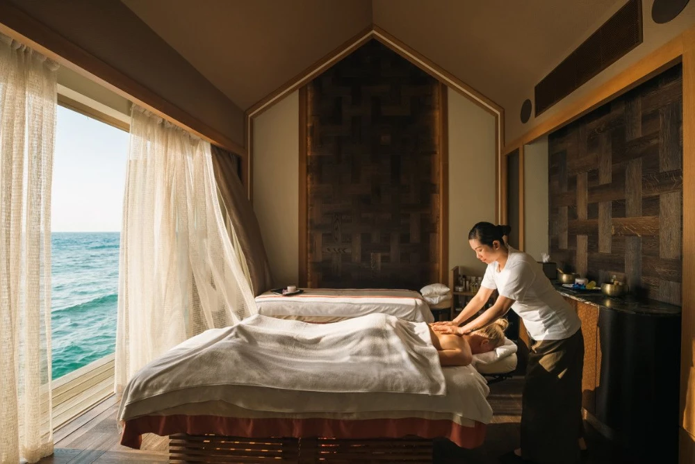 JOALI Being Maldives Seda Sound Therapy Hall treatment