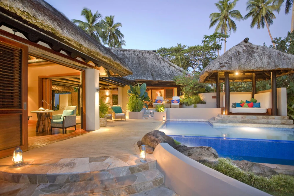 Jean-Michel Cousteau Resort Savusavu Fiji bure accommodation Pacific