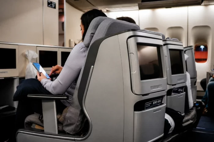 Lufthansa Business Class Review Seat