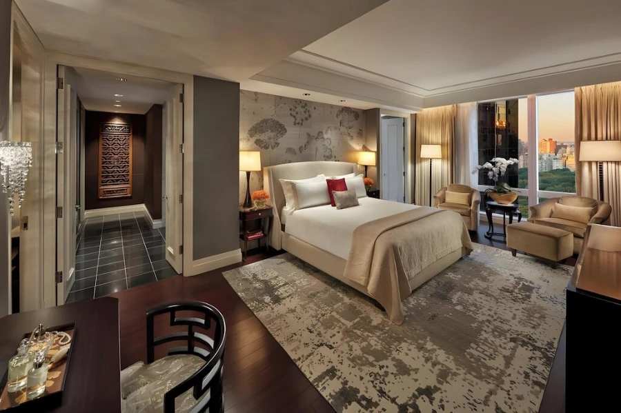 Mandarin Oriental New York Per Se chef's counter view