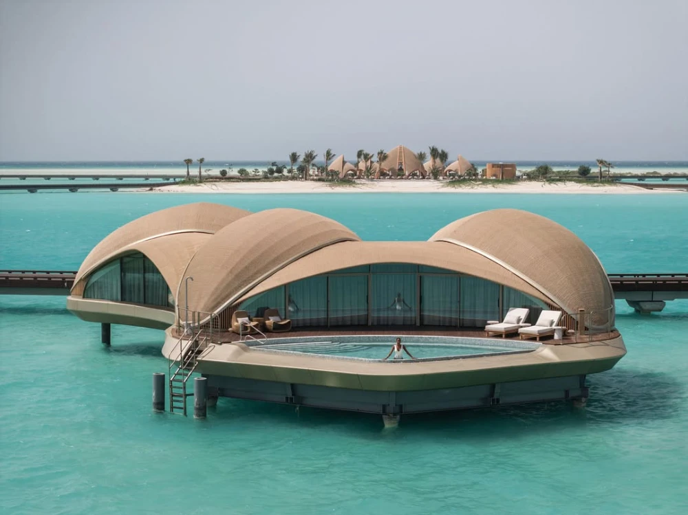 Nujuma Ritz-Carlton Reserve mangrove planting guest experience Red Sea