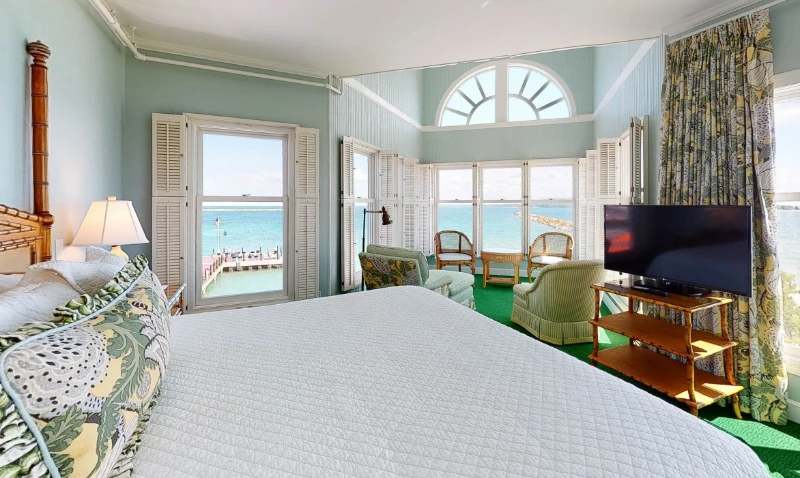 Hotel Iroquois Straits of Mackinac view