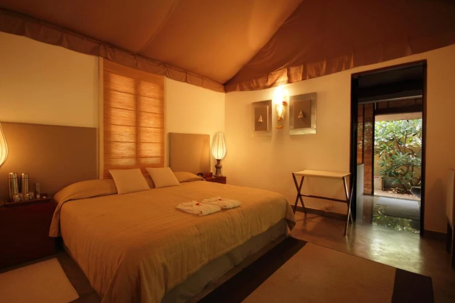 Ayurvedic treatment room