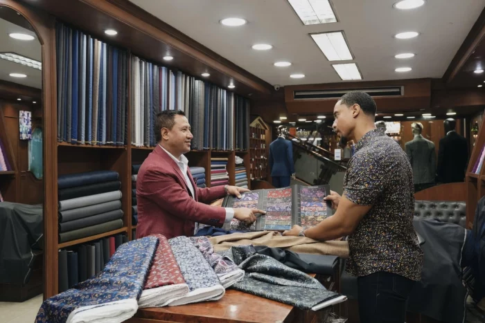 How to Get a Custom Suit in Bangkok Fabric Selection
