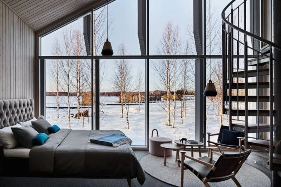 Arctic Bath Lapland cold plunge sauna river spa