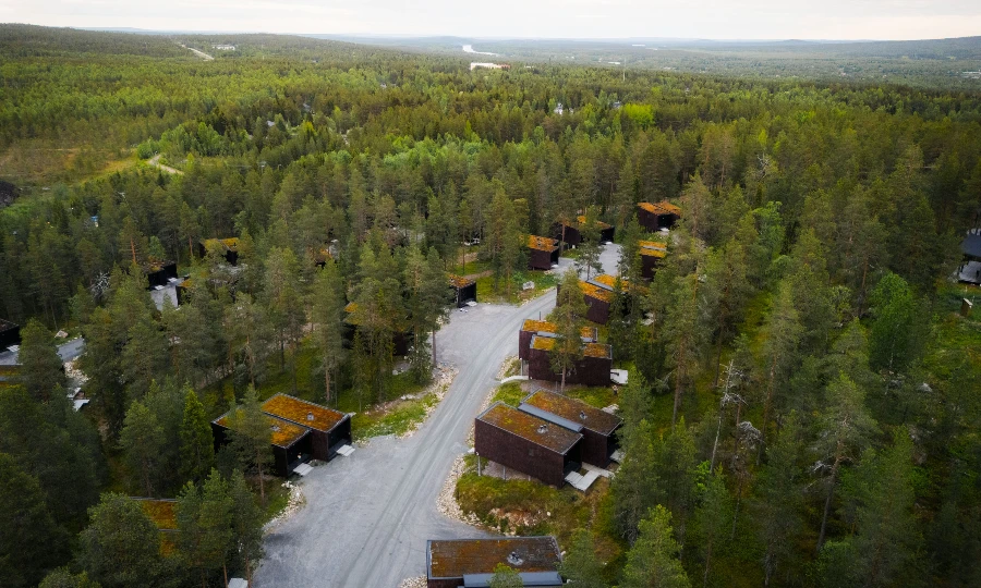 Arctic TreeHouse Hotel unique hotel stay panoramic glass wall