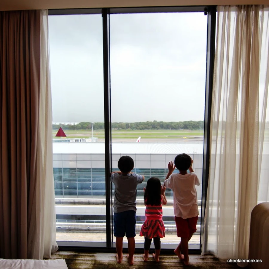 Crowne Plaza Changi Airport family hotel Singapore