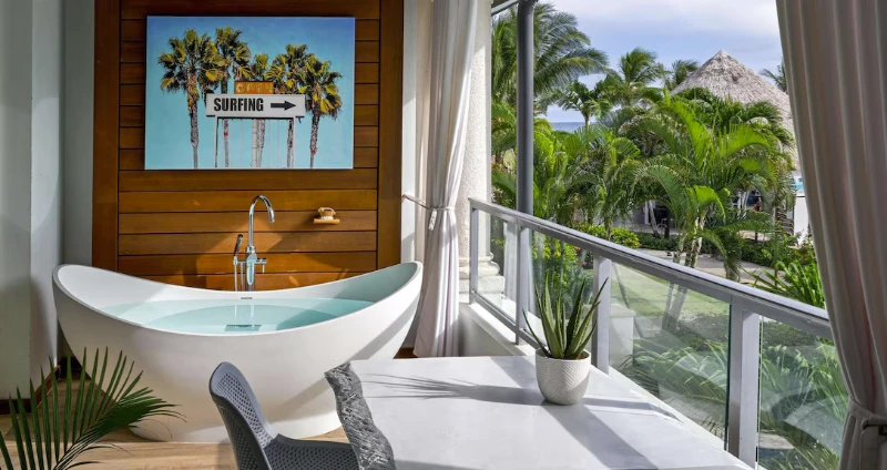 Sandals Royal Barbados suite terrace