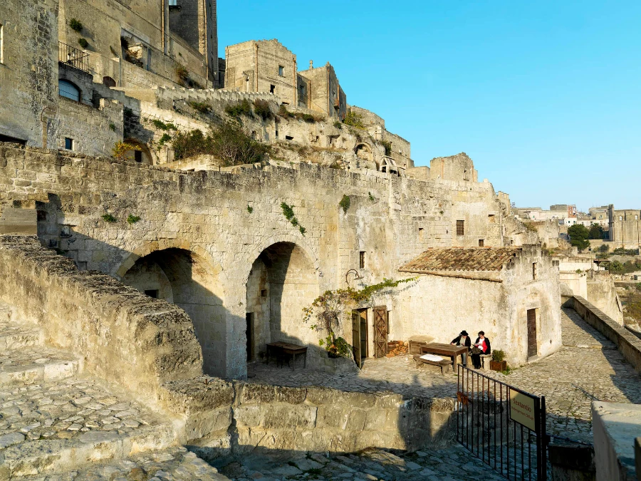 Sextantio Matera Italy unique hotel stay candlelit vaulted ceiling