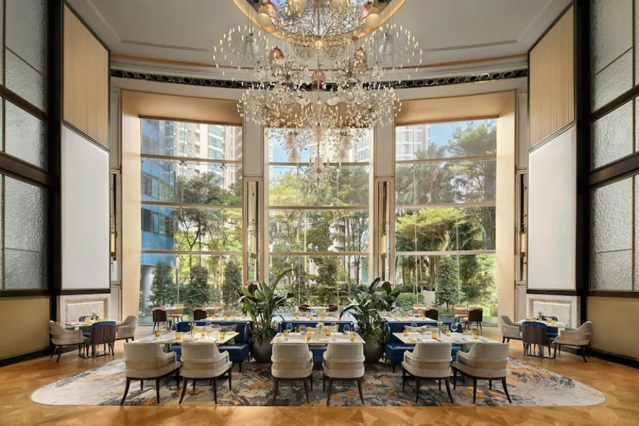 St. Regis Singapore lobby butler service
