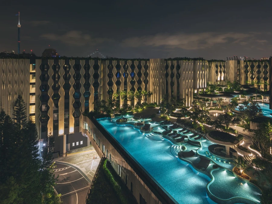 Village Hotel Sentosa family pool Resorts World