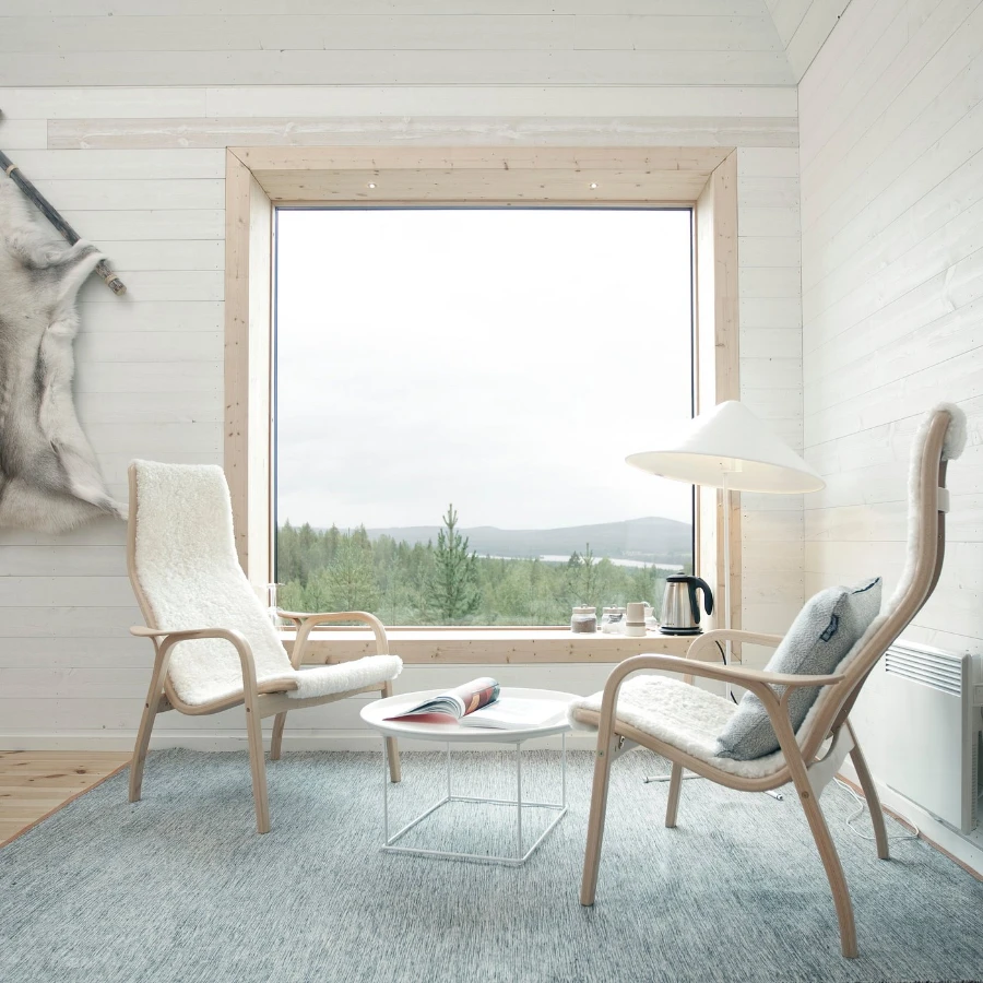 Treehotel Harads Sweden boreal forest suspended cabin