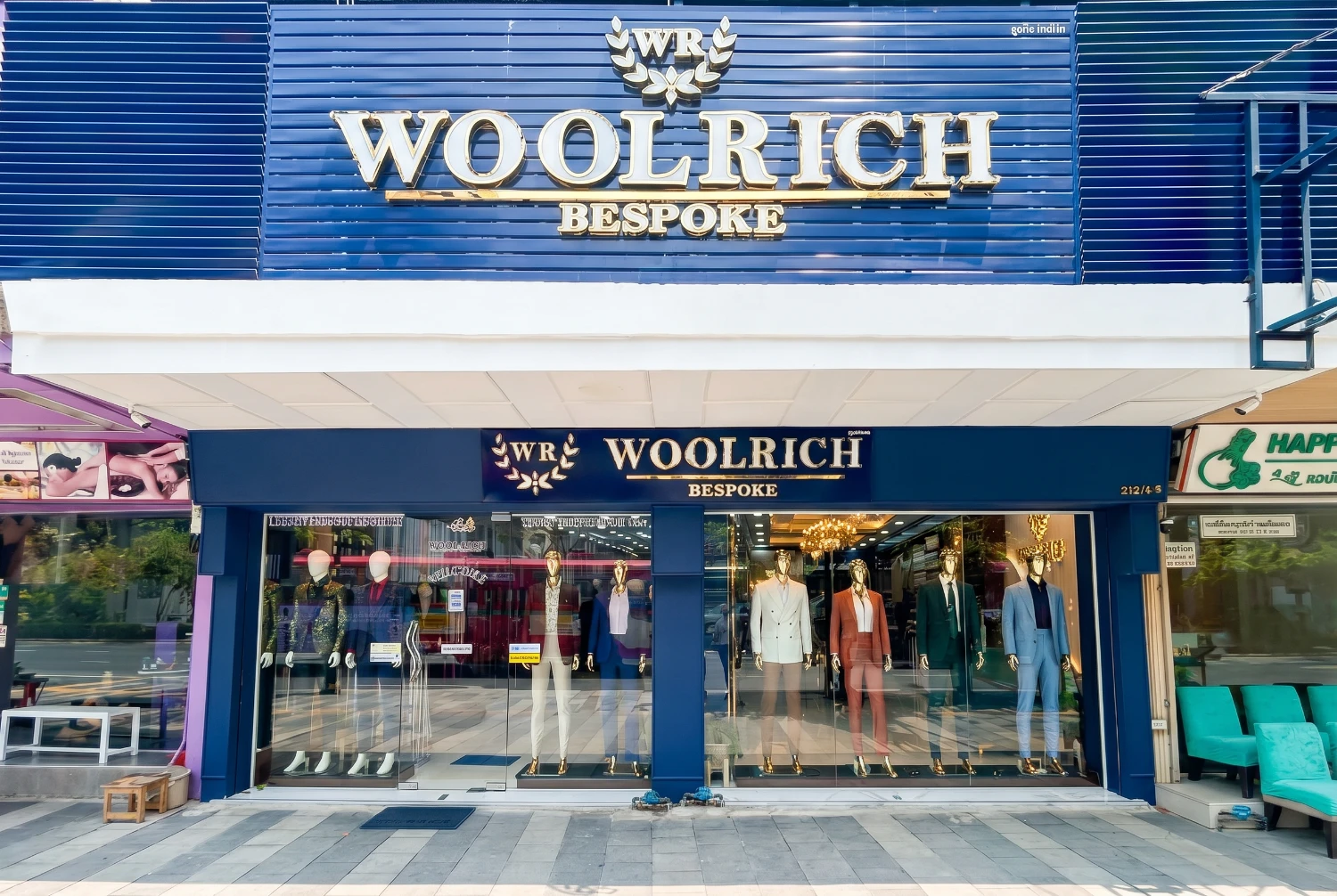 A Top Tailor in Silom - Woolrich Bespoke Tailor